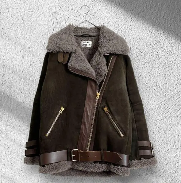 2026年最新】acne studios アクネ ムートンライダースの人気アイテム