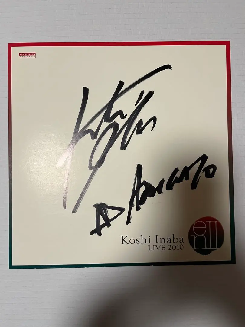 2026年最新】稲葉浩志 サインの人気アイテム - メルカリ