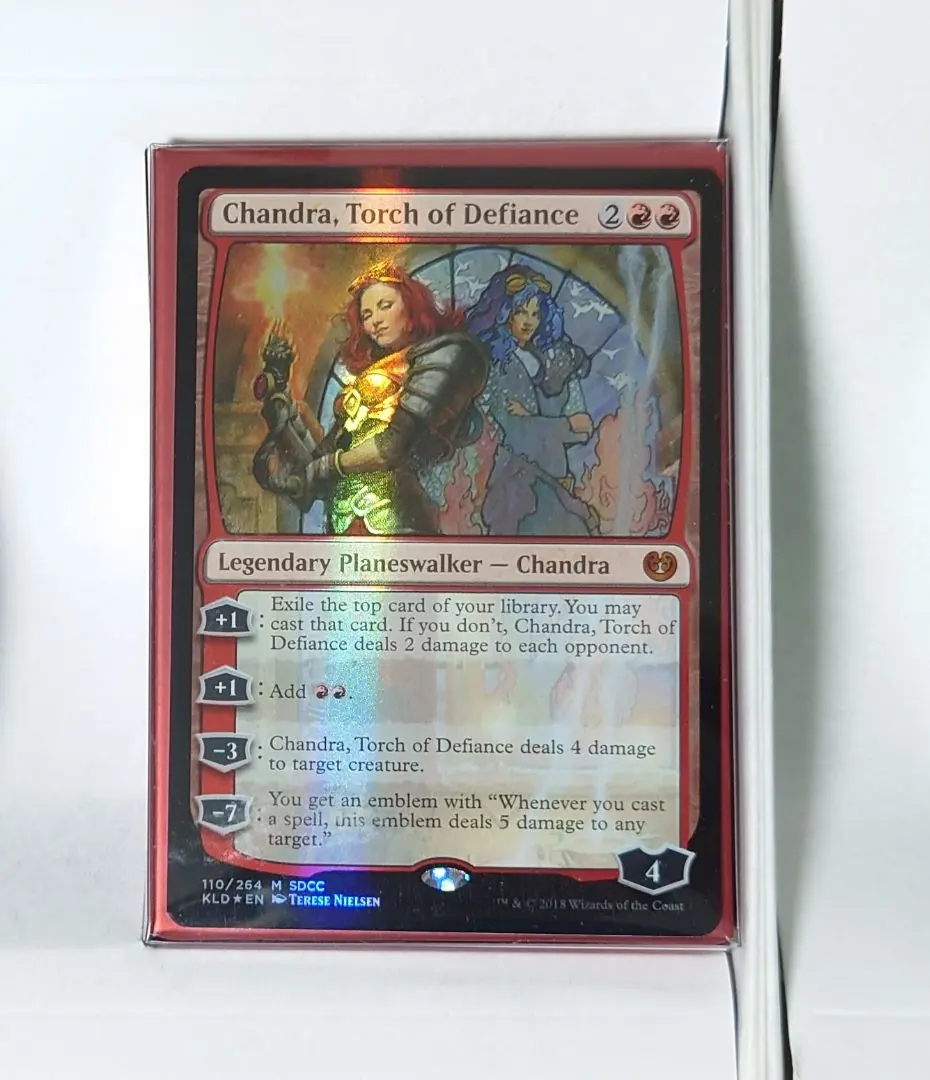 MTG 反逆の先導者、チャンドラSDCC foil