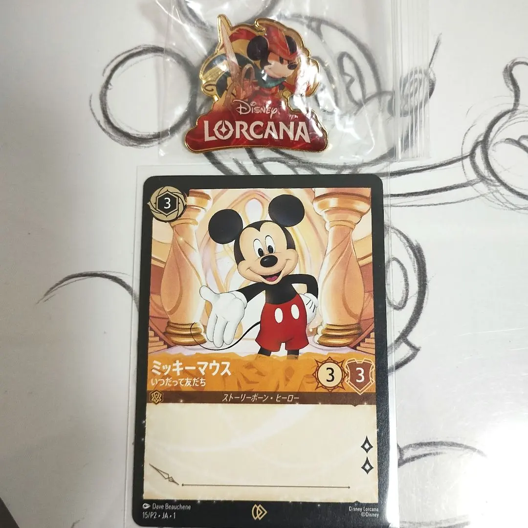 2026年最新】ロルカナ ミッキー ピンバッジの人気アイテム - メルカリ