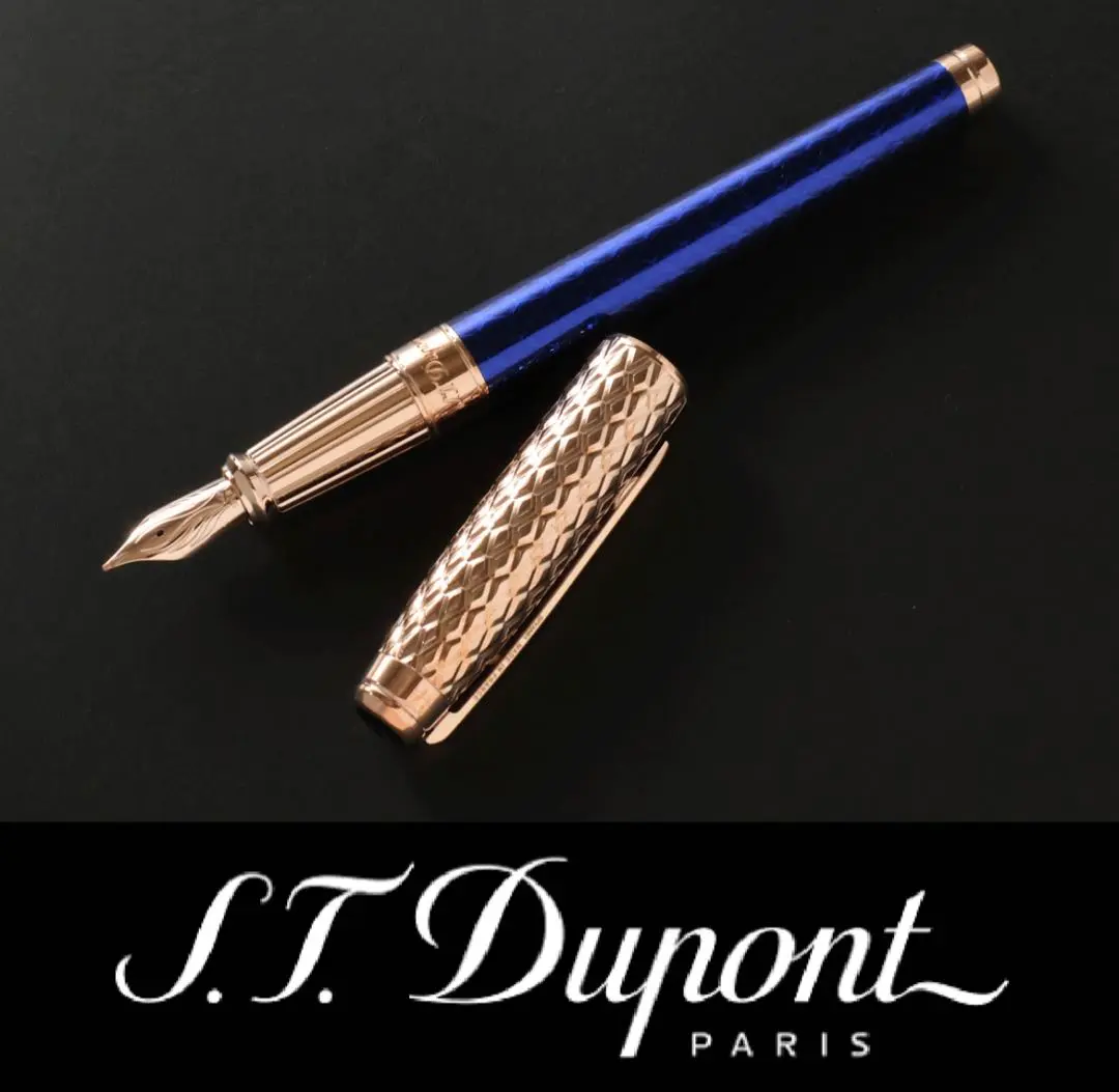 チ*ー様 □デュポン 万年筆 ペン先 18K 750とペリカン万年筆計2本