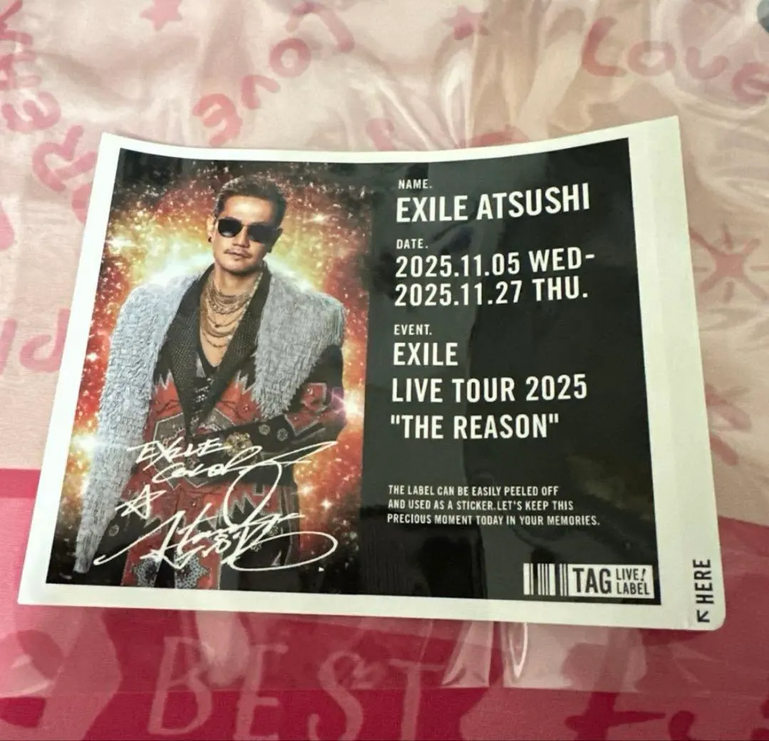 2026年最新】exile atsushi サインの人気アイテム - メルカリ