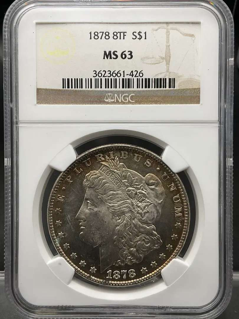 ☆NGC☆最高鑑定☆2010 モルガンダラー 100ドル UC gem銀貨 大型