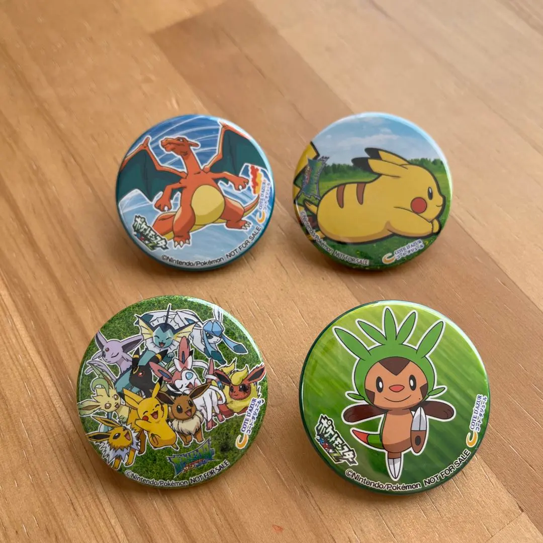 ポケットモンスターXY&Zコートダジュール コラボ缶バッジ