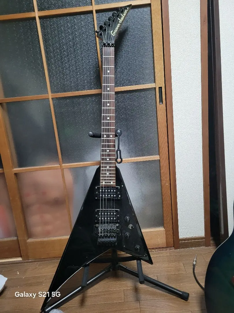 Grover Jackson ランディV タケウチ製フロイドローズ搭載 変形