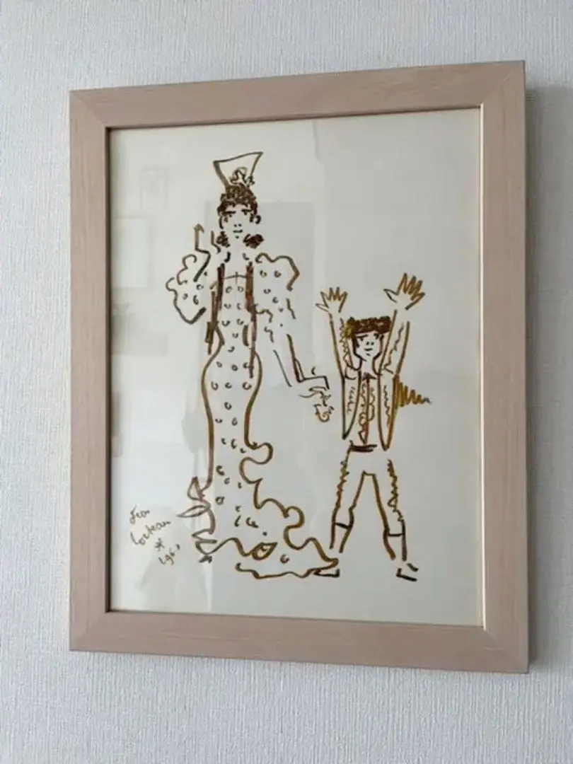 S Amoureux リトグラフジャンコクトー