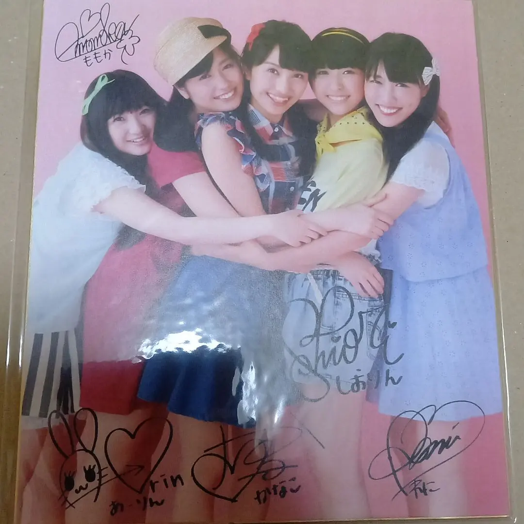 2026年最新】 ももいろクローバー 色紙 サイン の人気アイテム - メルカリ