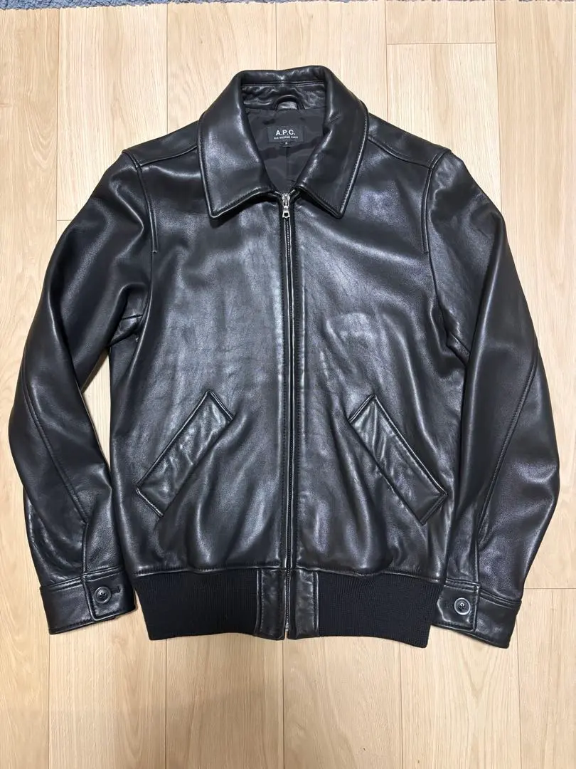 A.P.C. レザージャケット Men's A.P.C. MOTO ブルゾン a.p.c moto
