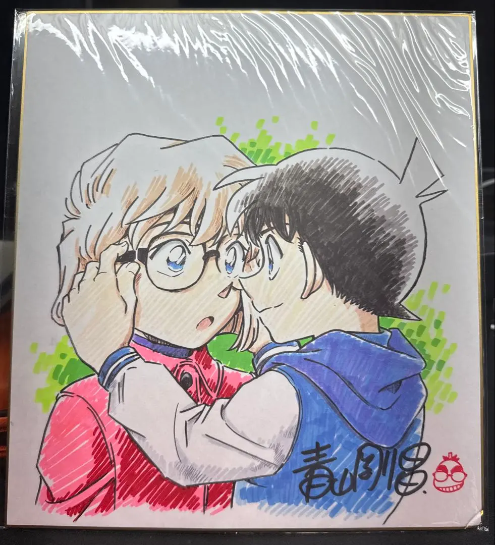 名探偵コナン 複製原画色紙 江戸川コナン&灰原哀｜Yahoo!フリマ（旧