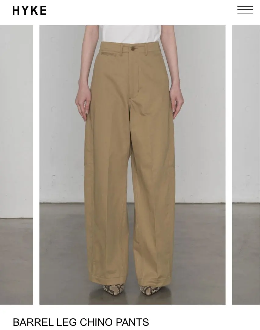 2026年最新】HYKE チノパンの人気アイテム - メルカリ