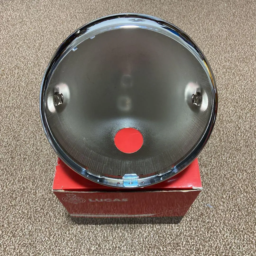 英国製 Lucas ルーカス ライト シェル 三穴 グロメット 固定金具 セット