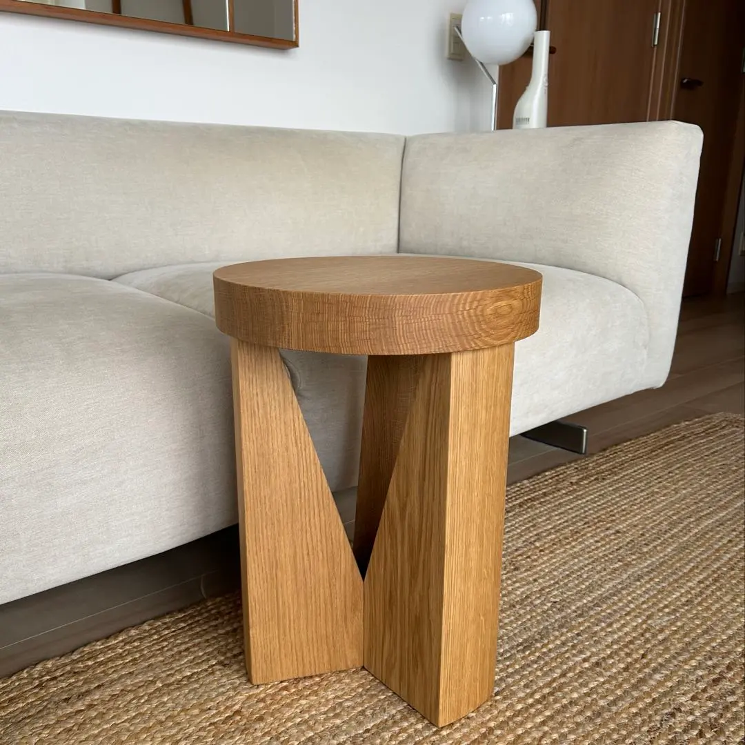 ビンテージ ストーン サイドテーブル アノニマス conran