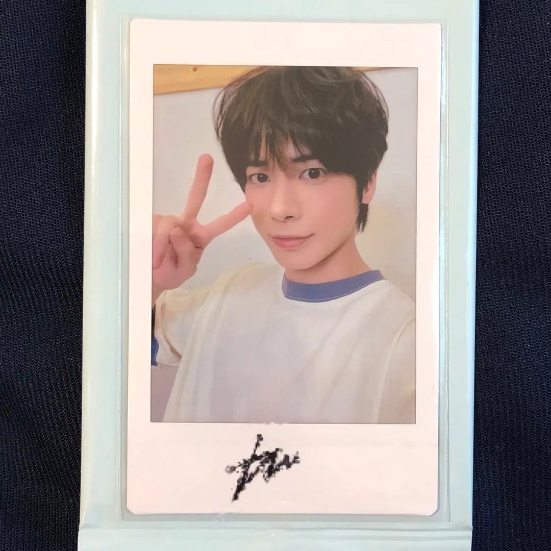 TXT ボムギュ 直筆サイン入り インスタントフォト TXT ボムギュ チェキ