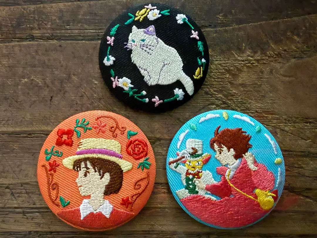 2026年最新】ジブリ 刺繍ブローチ 耳をすませばの人気アイテム - メルカリ