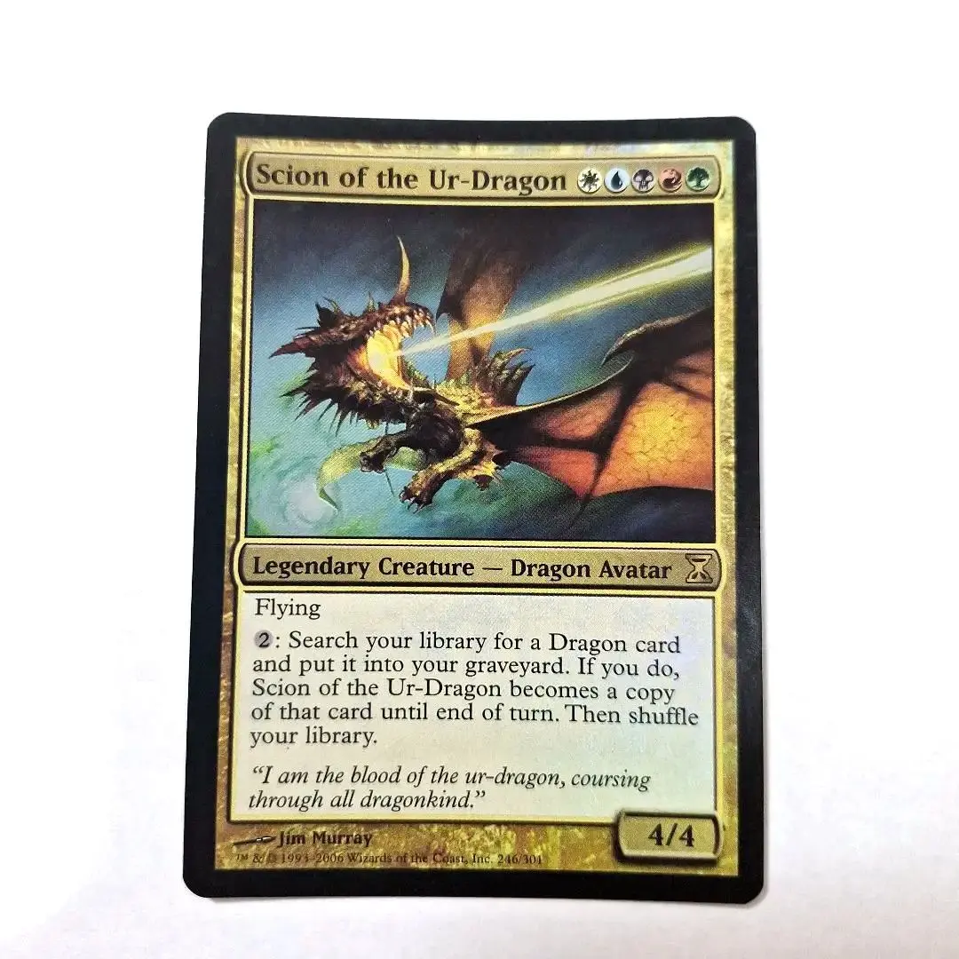 日本語/Foil】始祖ドラゴンの末裔時のらせんTSP JP