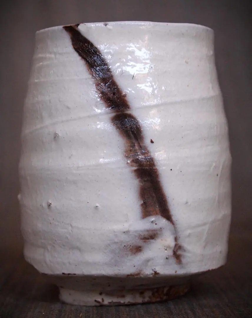 人気作家☆辻村唯【師＆父：辻村史郎】☆自然釉（窯変）ぐいのみBB