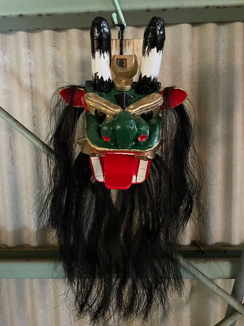 牛鬼魔除け正月飾り新築祝手作り•新品民芸品伝統品愛媛県宇和島