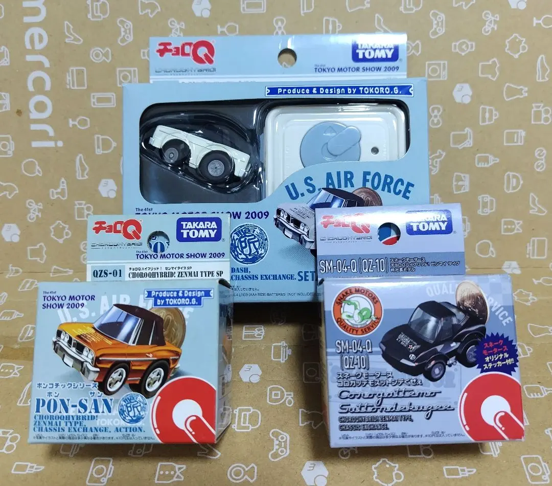 6台セットくくり可！スネークモータースミニカーセット