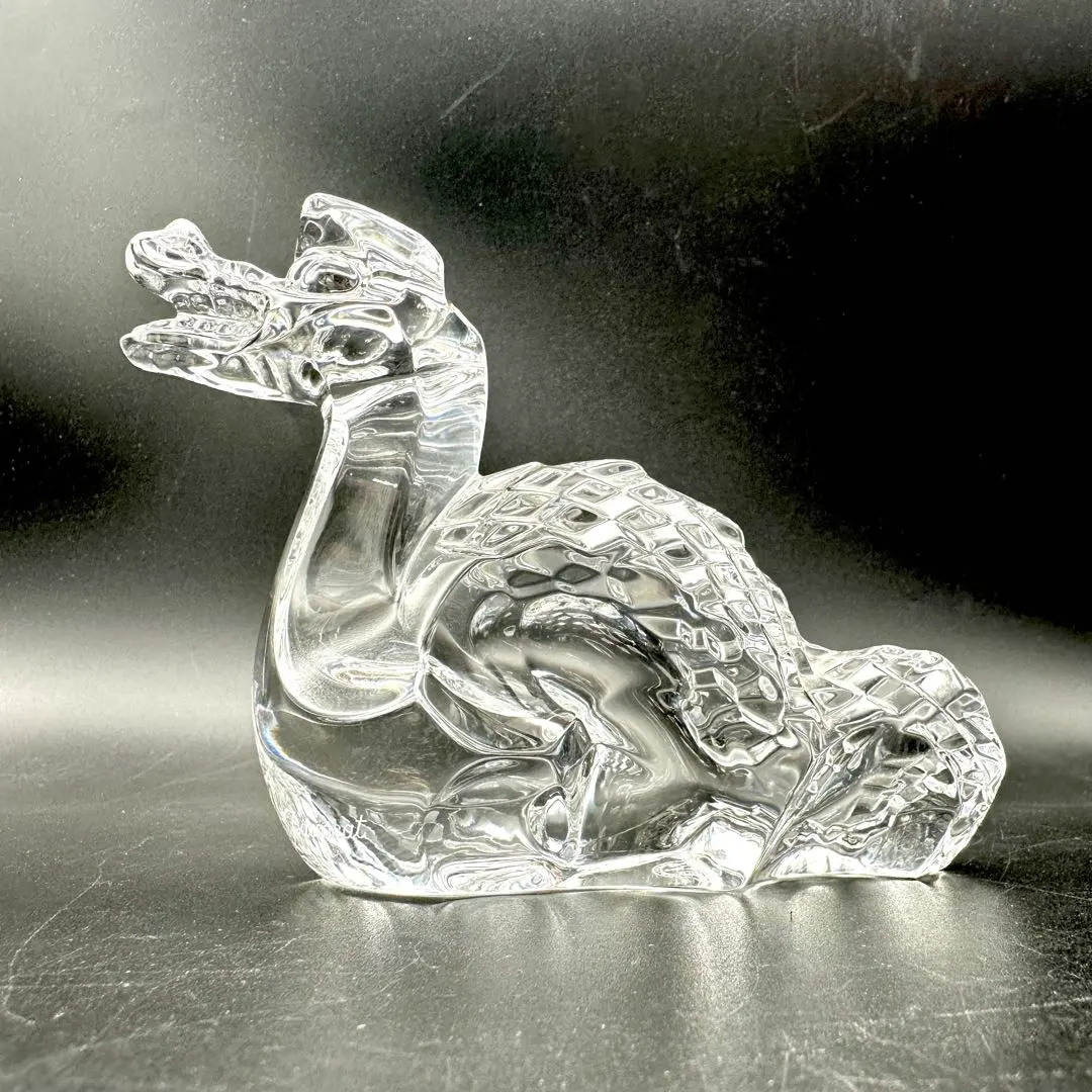 ほぼ未使用】バカラオーナメント龍縁起物干支ドラゴンボール