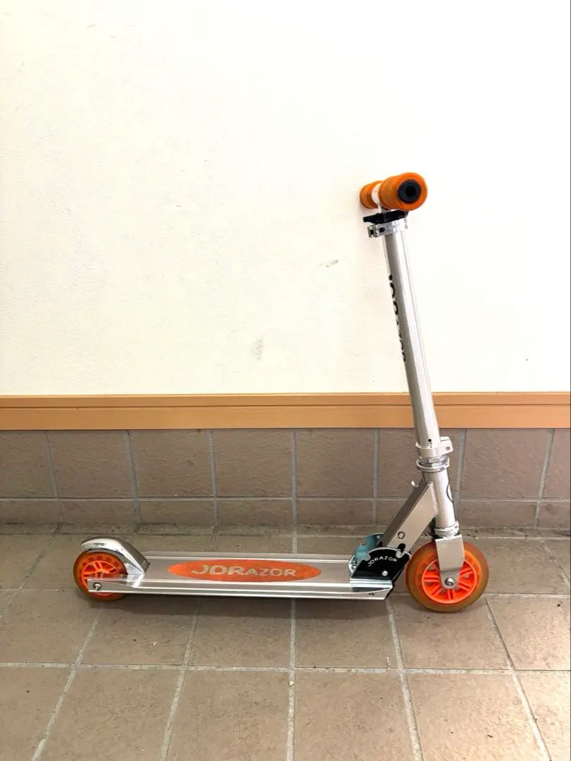 JORAZOR キックボード キックスケーター. 青オレンジ