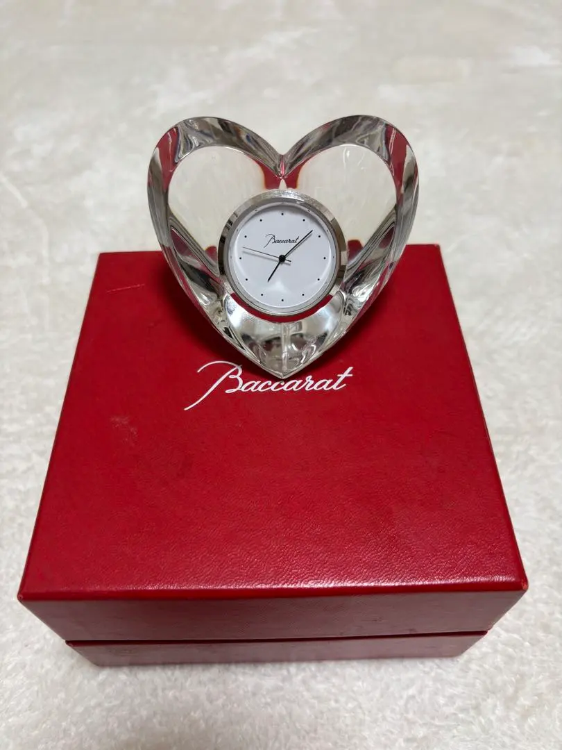 2026年最新】バカラ ハート 時計の人気アイテム - メルカリ