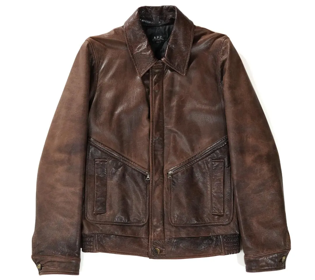 2026年最新】A.P.C. シングルライダースの人気アイテム - メルカリ