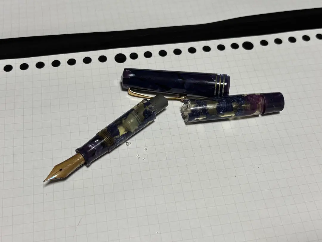 b*i様 ⭐️新品未使用⭐️【OMAS】パラゴンベニスブルーゴールドフィニッ