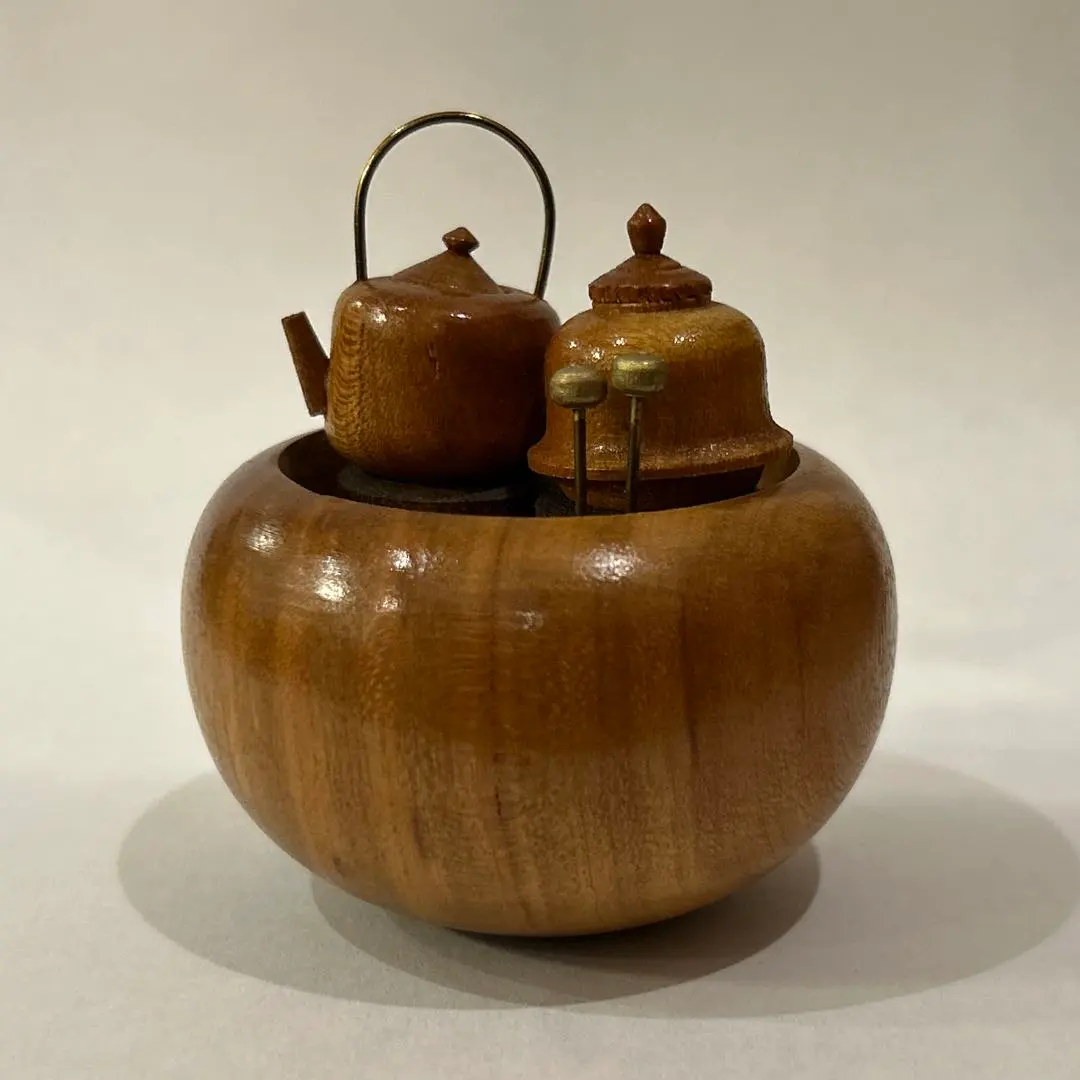 51巾 焼桐の豆火鉢 長火鉢 囲炉裏 (検鉄瓶) 囲炉裏・火鉢のやかん 販売 :