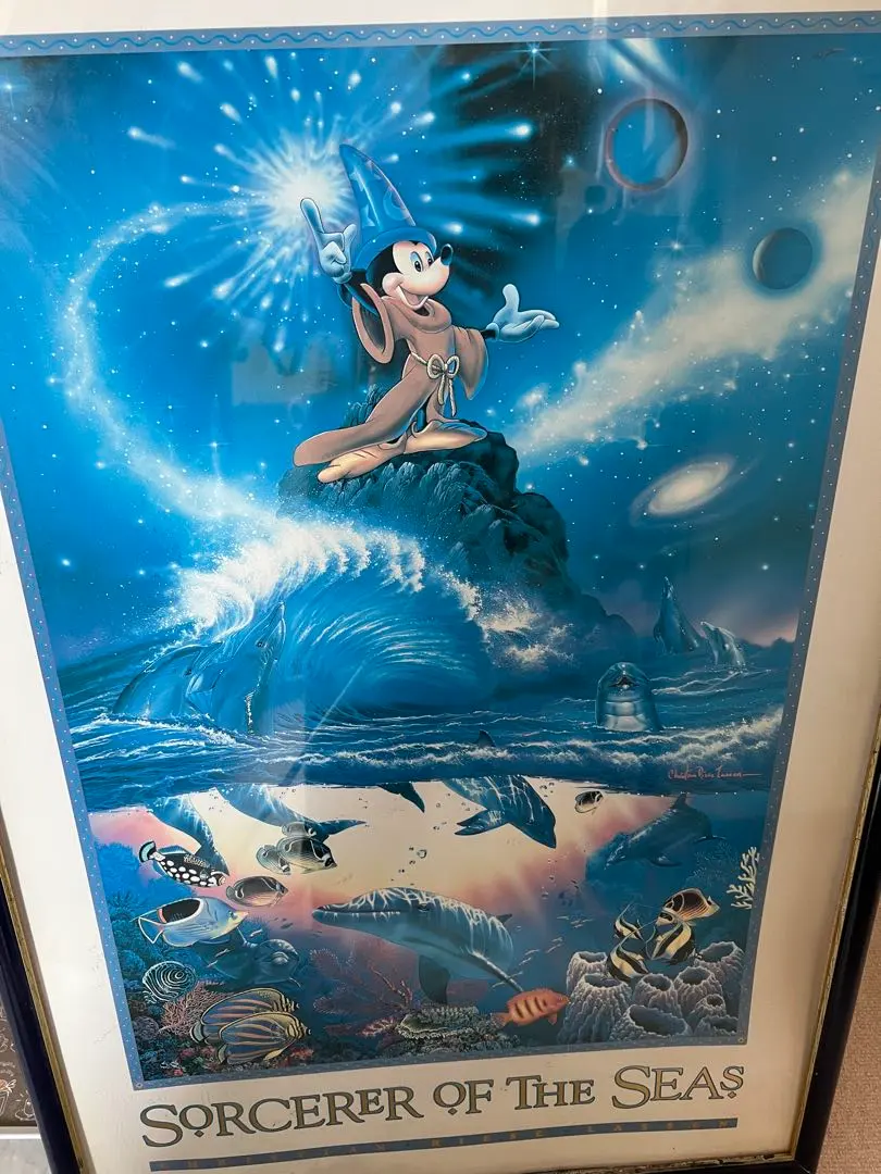 ミッキー ディズニーアート クリスチャンラッセン ソーサラー・オブ