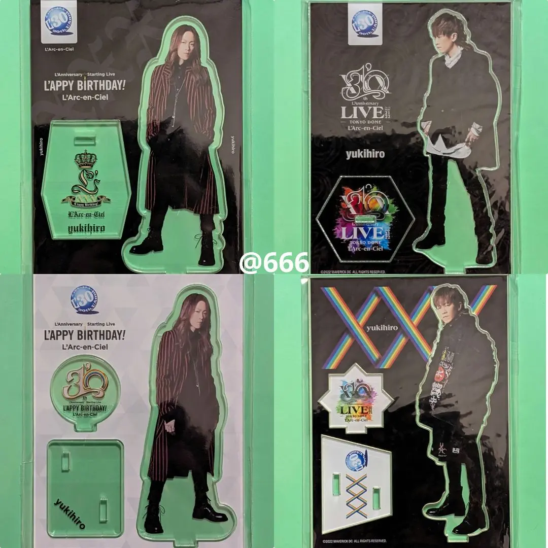2026年最新】l'arc-en-ciel アクリルスタンドの人気アイテム - メルカリ