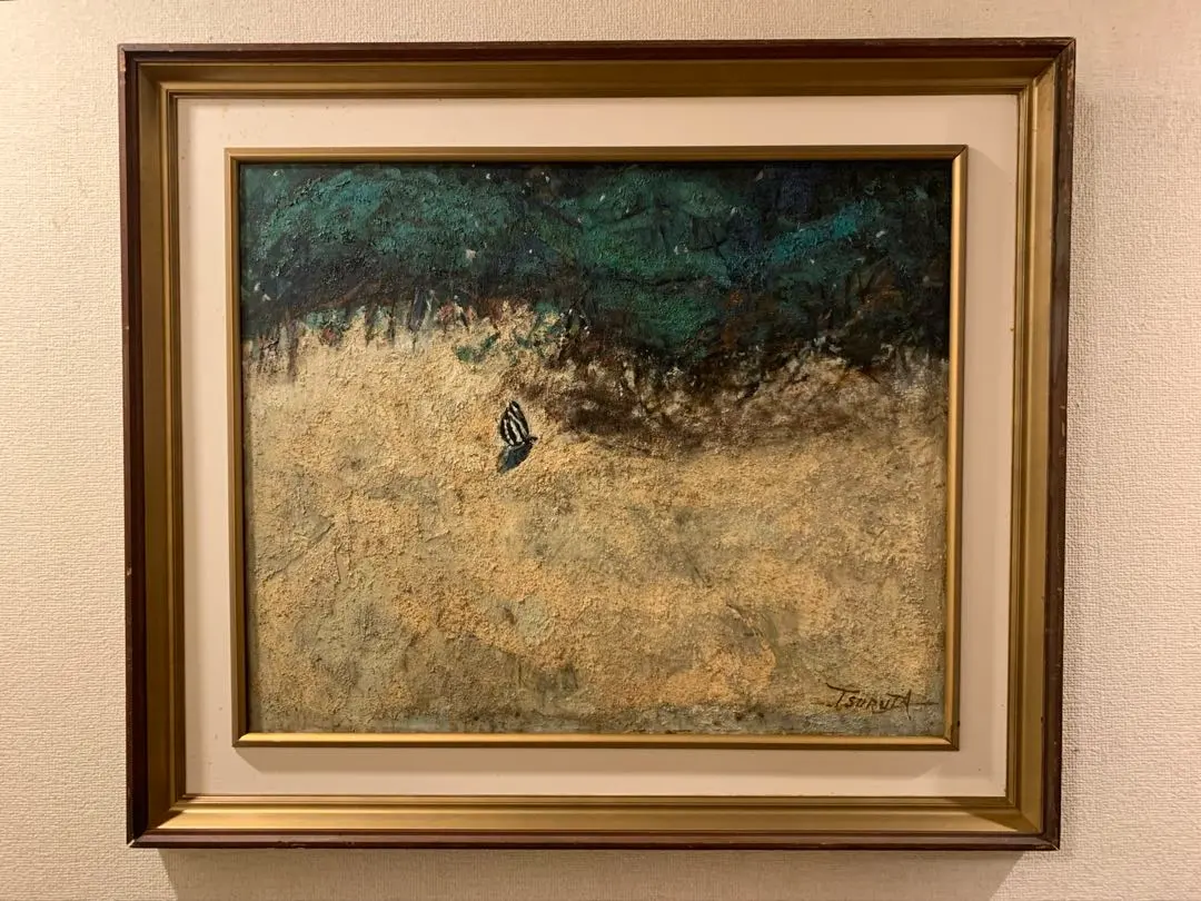 真作】絵画 弦田英太郎 油彩10号 少女像 空間に華やぎを添える