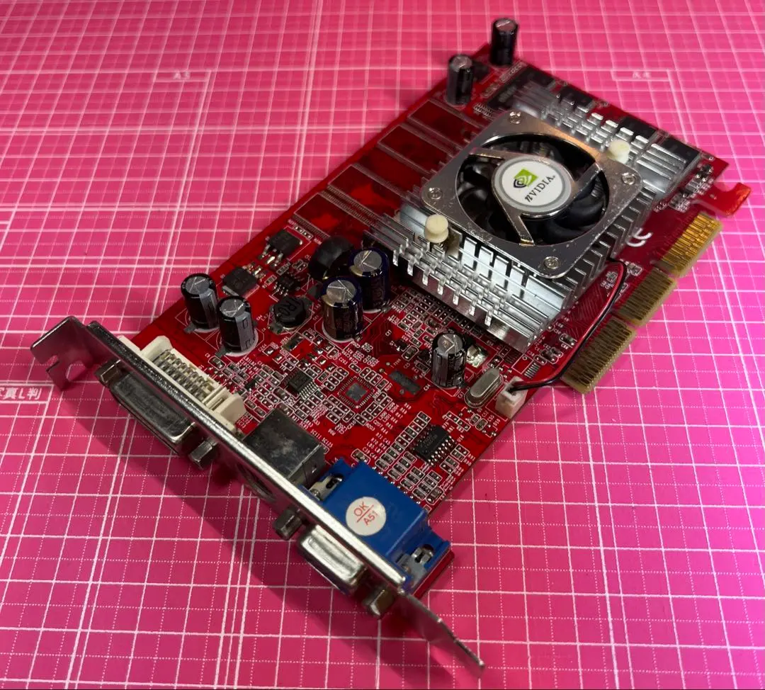 ジャンク MSI GeForce FX5700 256MB AGPビデオカード 2025年最新