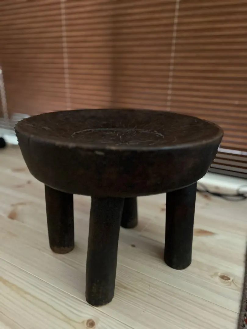 セヌフォ族スツール アフリカ民具 アフリカアート 彫刻 木彫品