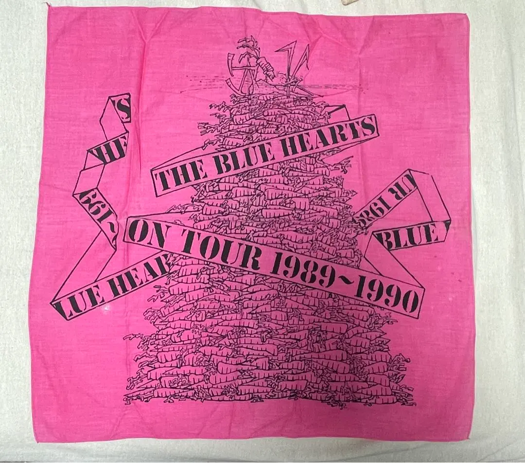 杉浦逸生Tシャツ当時物デッドストックブルーハーツ手刷りGRAM