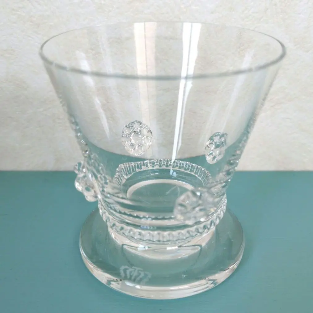 デンマークの作家物 陶器のカクテルグラス、小ゴブレット 5個セット