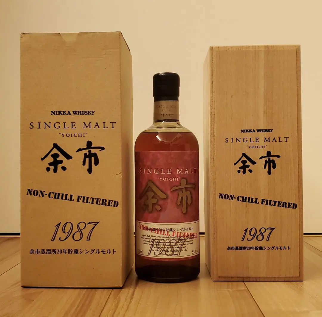 ニッカウイスキー シングルモルト 余市 1987
