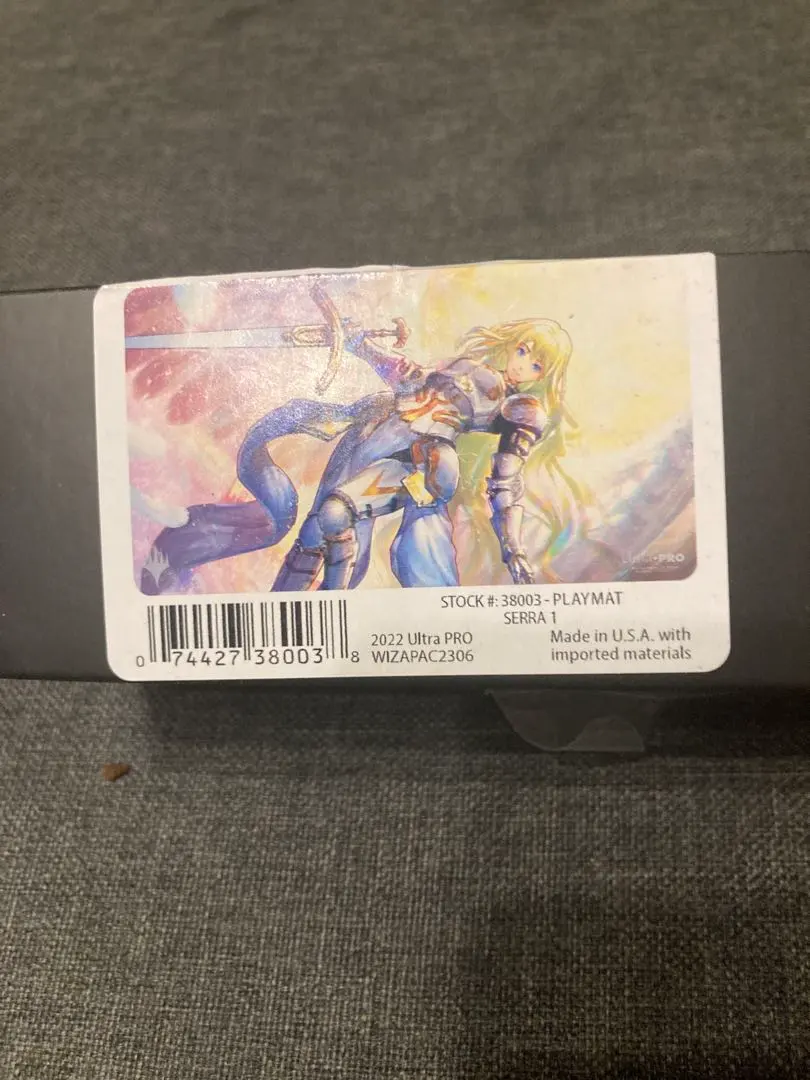 MTG セラの天使 プレイマット サイン入りシリアルナンバー