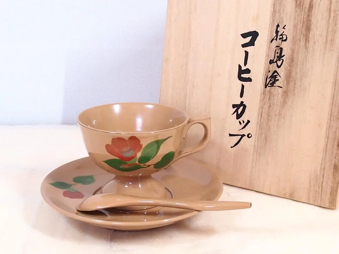 輪島塗五島屋謹製卓上膳×1客】布着本堅地沈黒西村国峰作