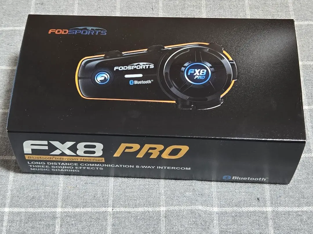 10601 新品未開封 FODSPORTS バイク インカム FX8 PRO