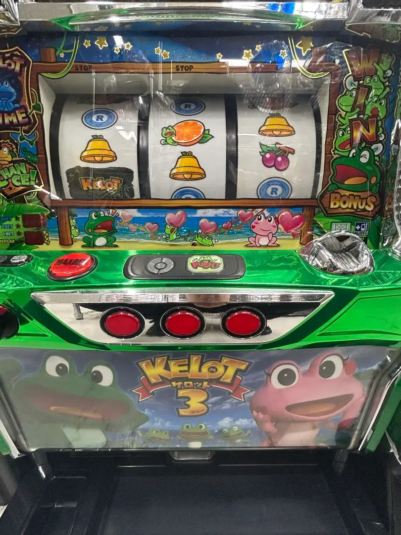 ケロット3 パチスロ 実機
