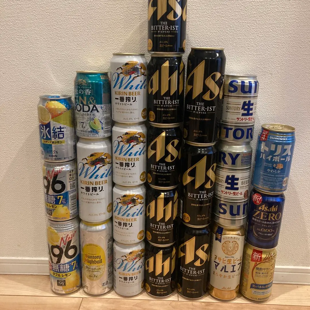 クラフトビール、ハイボール、チューハイ大量まとめ売り55本限定