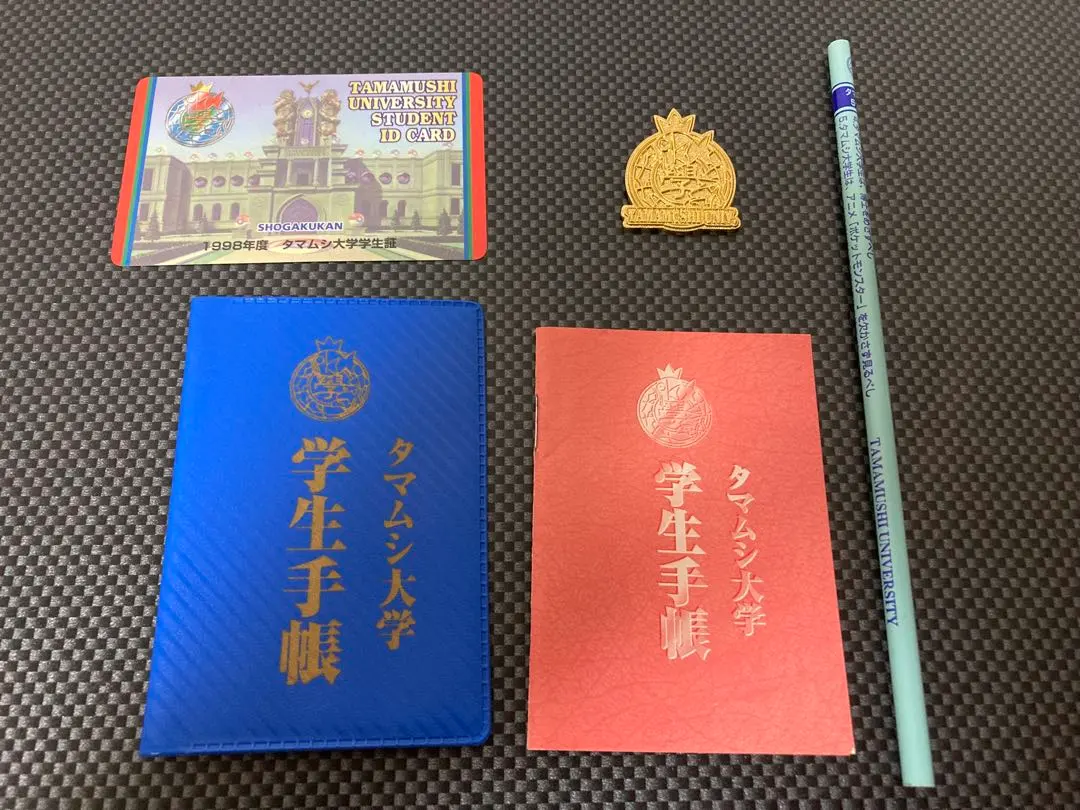 タマムシ大学 手帳 バッジ ケース えんぴつ ノート まとめ当時物