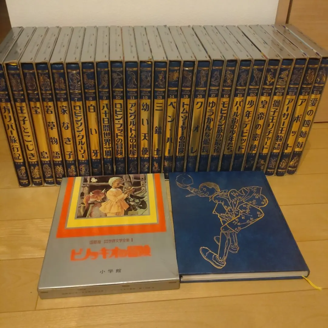 少年少女世界の文学 25冊 小学館 国際版 少年少女世界文学全集 全