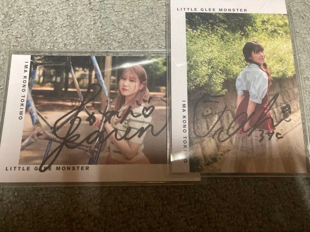 リトルグリーモンスターの初期メン6人の全員サイン入りアルバム