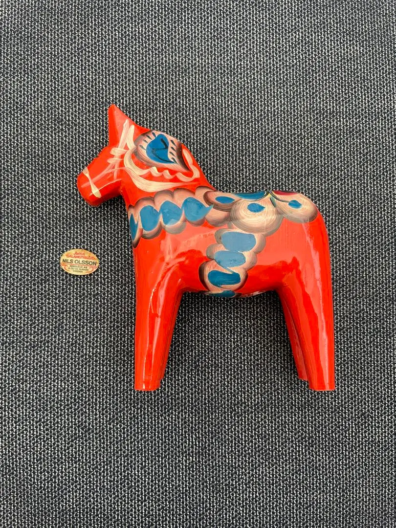 スウェーデン Nils Olsson ダーラナホース 13 体馬置物土産