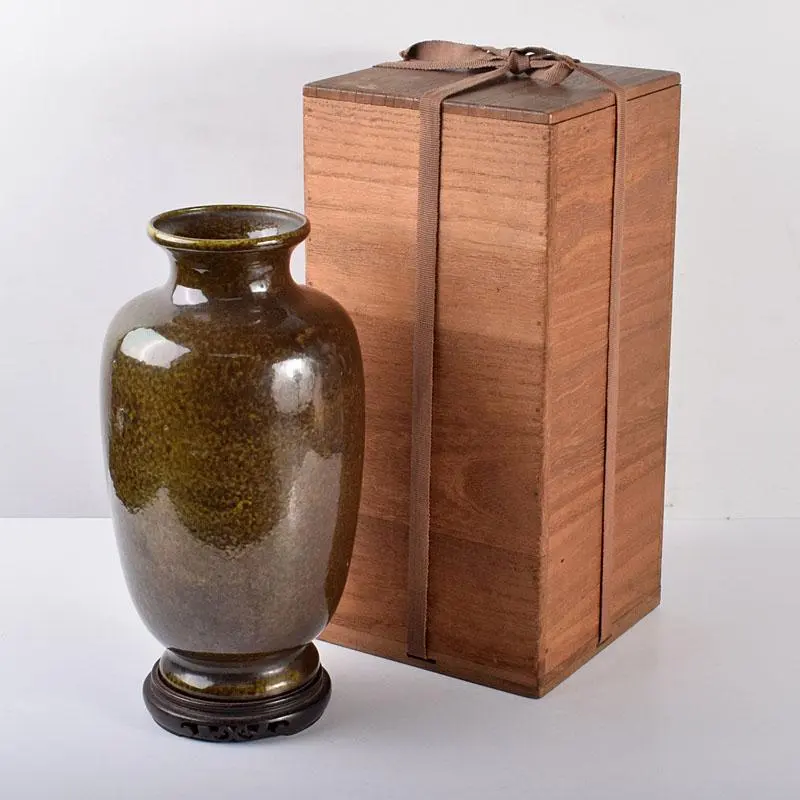 中国 茶葉末釉急須茶壷 金継ぎ直しMR4778