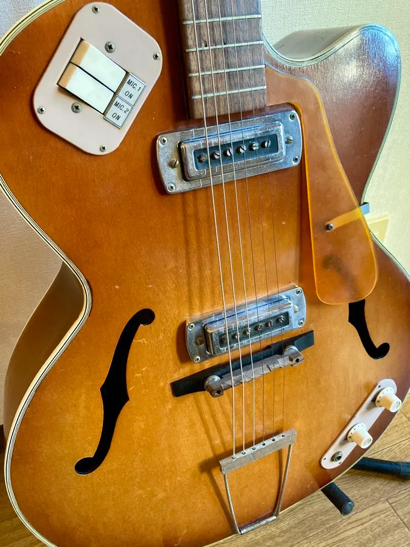 テスコ ショートスケールフルアコ ジャパニーズヴィンテージ 597mmスケール