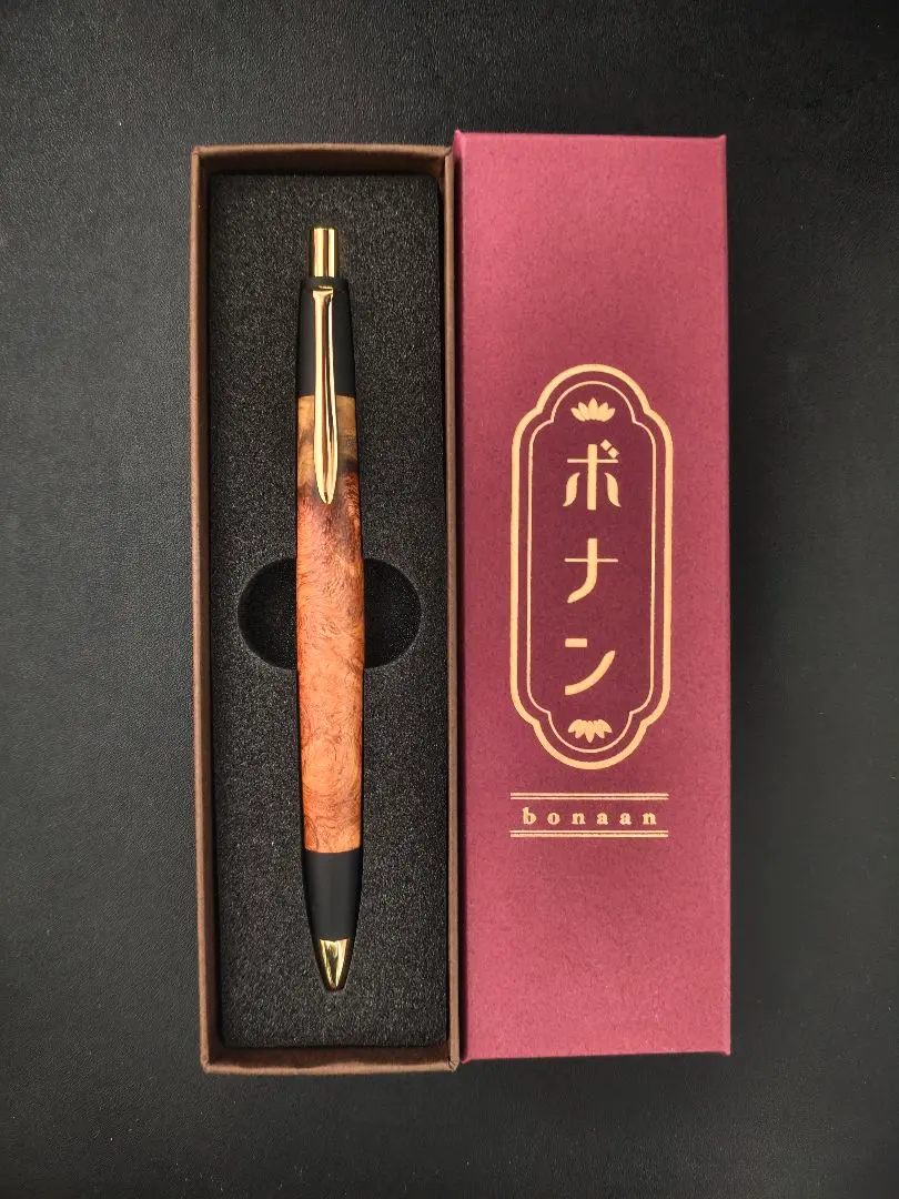 花梨紅白瘤杢 ボナンペン 最初期型のため箱無し 2025年最新】ボナンペン