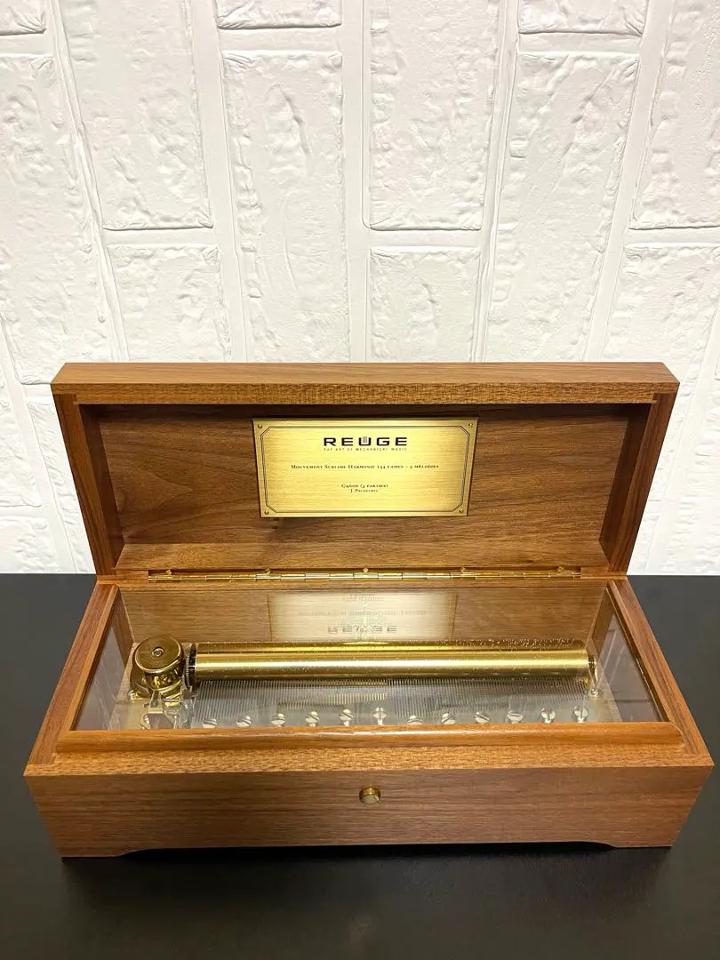 REUGE クリスタルBOX144弁オルゴール
