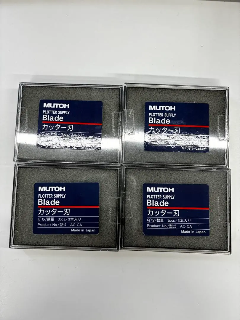 MUTOH AC-800 プロッター用カッター刃1ケース（3本入り）